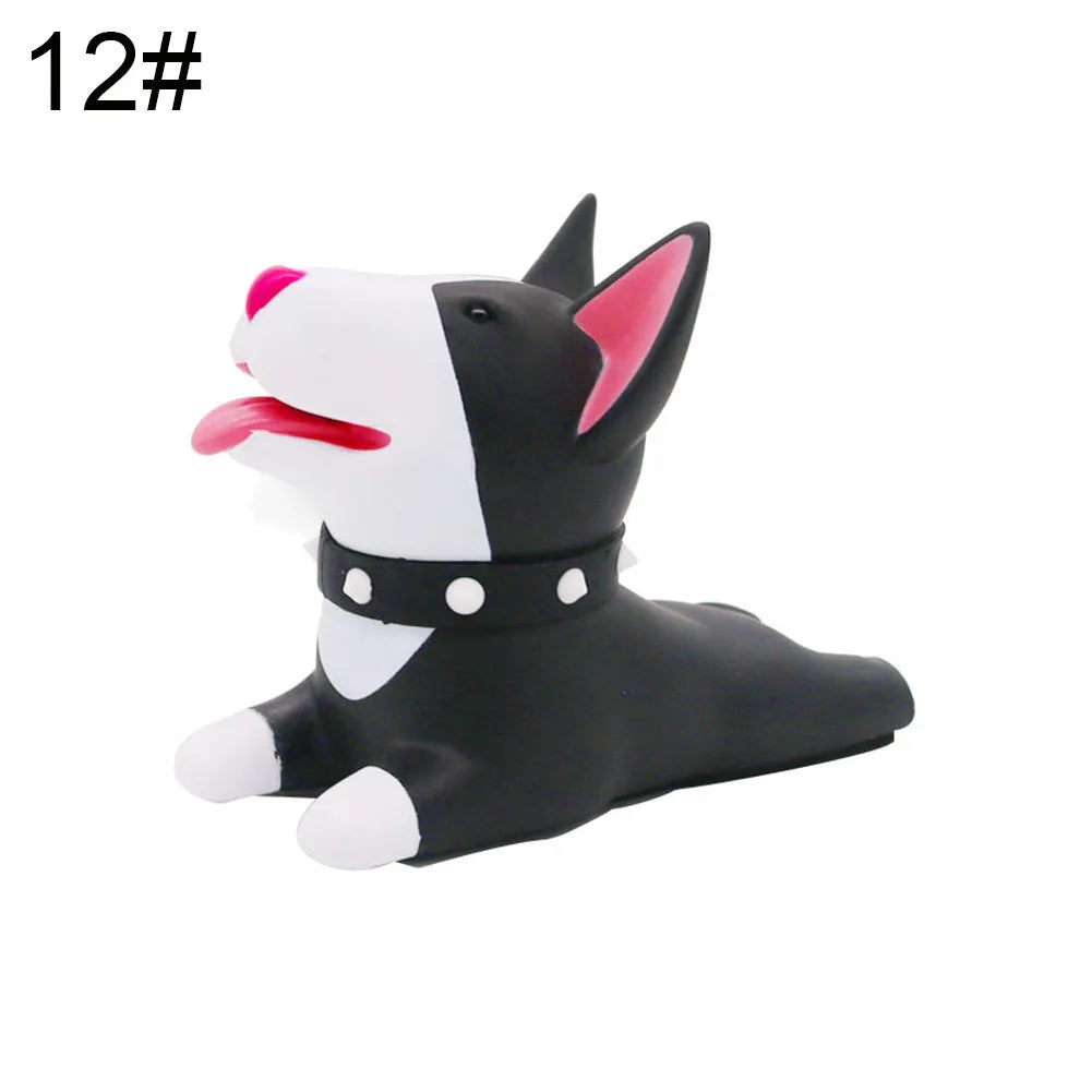 Door Stopper Cute Dog Pig Mouse Cat Shape Door Stopper Holder Hard PVC Doorstop Wedge Gift Door Holder Stopper Safety Guard Stop