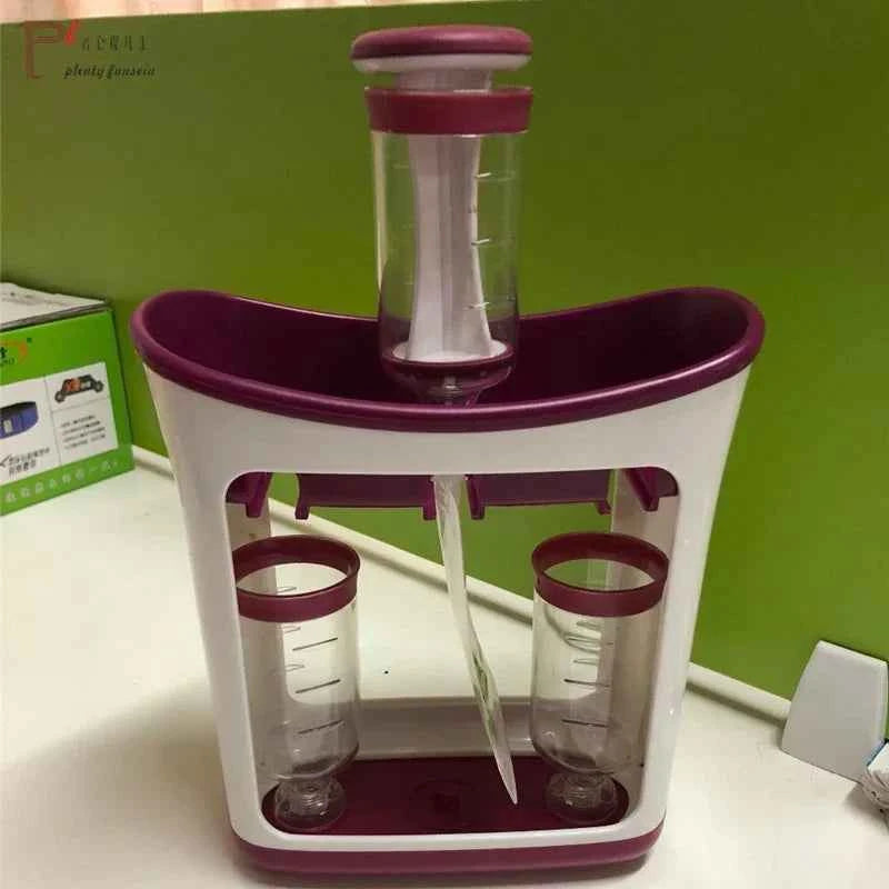 Dropshipping Baby Food Maker Squeeze Food Station Organic Fo