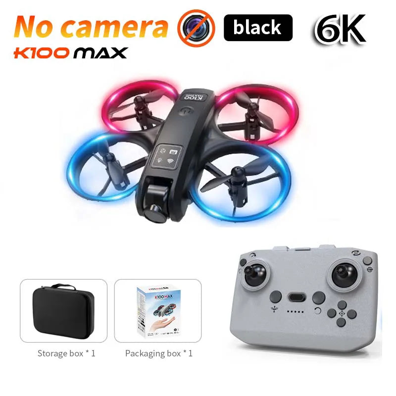 K100 MAX Mini GPS Drone 8K HD Camera Real Time Video Transmis Screen Control Obstacle Avoidance Aerial Photography RC Quadcopter