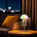 Jellyfish Lamp, Floating Jellyfish Lamp RGB Gradient Jellyfishs Bedside Lamp Rechargeable with Touch Sensor, Christmas Gifts
