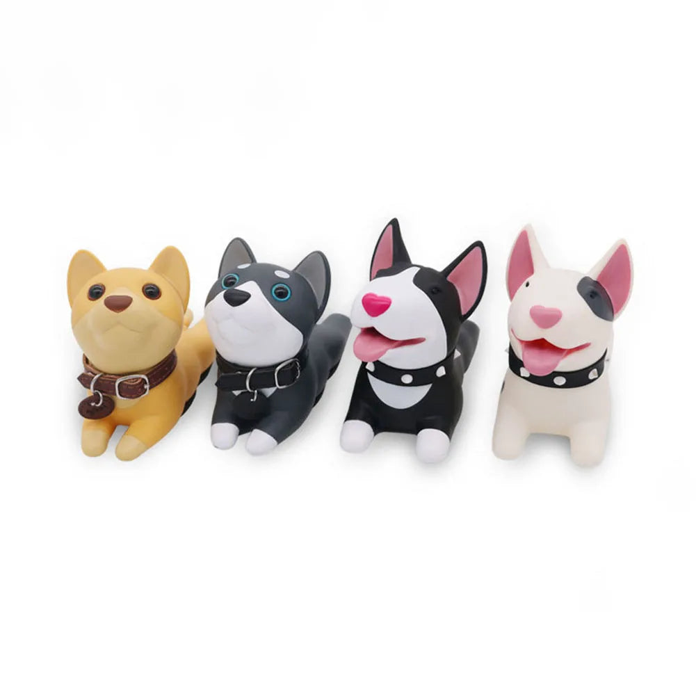 Door Stopper Cute Dog Pig Mouse Cat Shape Door Stopper Holder Hard PVC Doorstop Wedge Gift Door Holder Stopper Safety Guard Stop