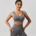 Women Sport Bras Yoga Shirt Fitness Running Vest Underwear Padded Bra Crop Sports Workout Top Wireless Push Up Brassiere New
