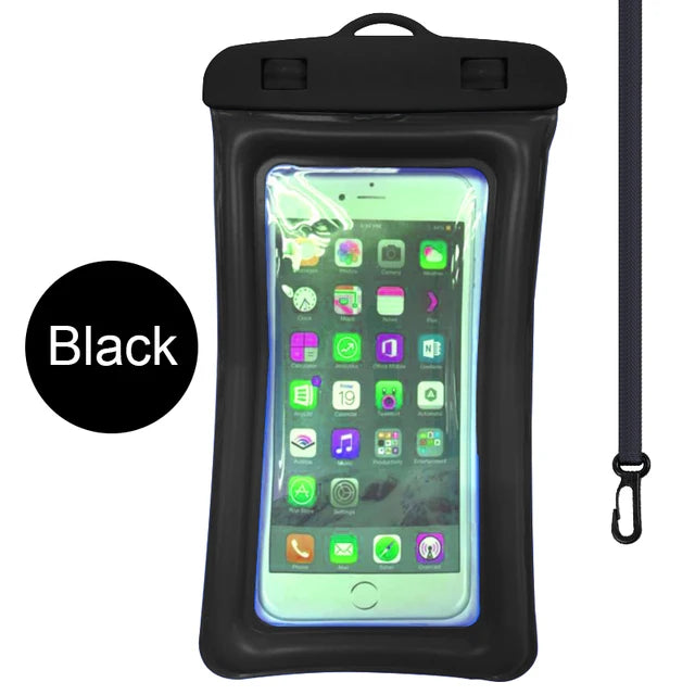 Air Bag Waterproof Bag Phone Case for Swimming Underwater Photography Diving Water Proof Cover Waterproof Mobile Phone Bag