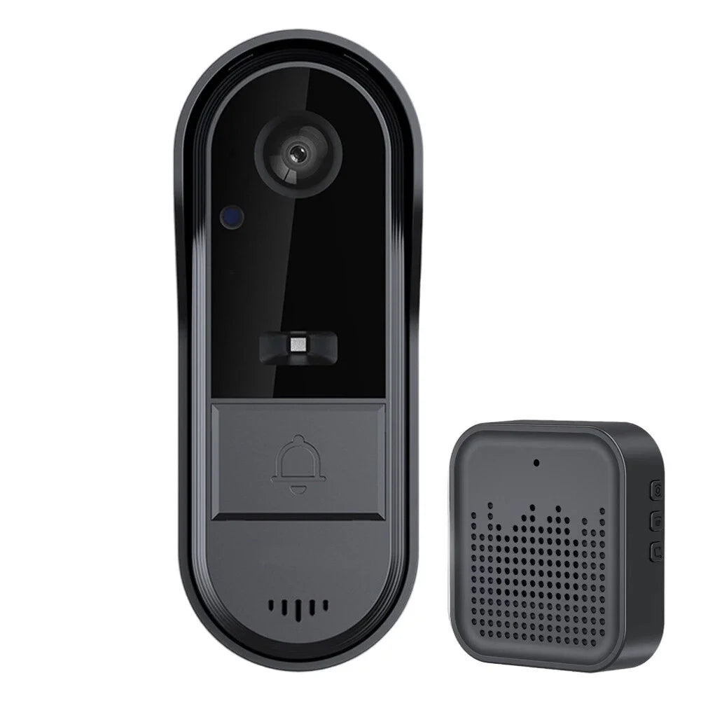 Tuya Doorbell with Camera Wireless Bundle Doorbell Smart Home Wifi Outdoor Waterproof Cam Security Audio Intercom Night Vision