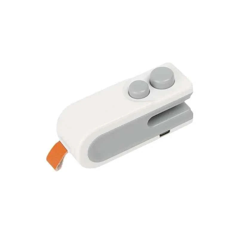 Mini Sealing Machine USB Rechargable Heat Sealer Storage Bag Plastic Package Food Sealer Clip Bag Handheld Food Heat Sealer