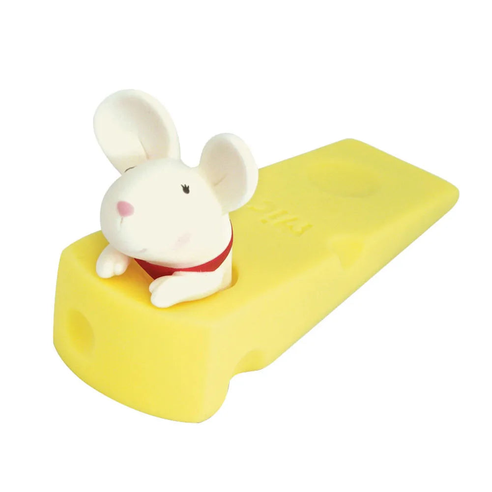 Door Stopper Cute Dog Pig Mouse Cat Shape Door Stopper Holder Hard PVC Doorstop Wedge Gift Door Holder Stopper Safety Guard Stop