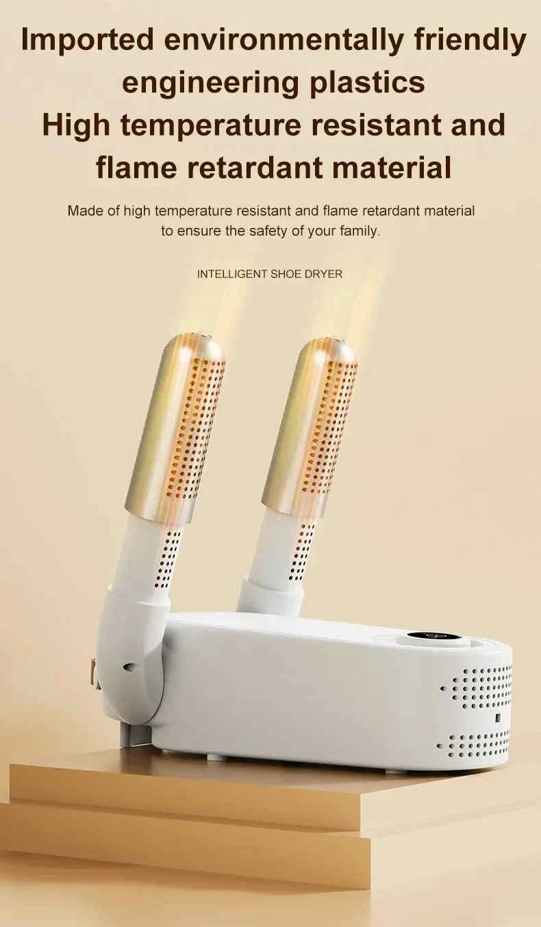 Shoe Dryers Sterilization Dehumidification Portable Shoe Rack Heater Deodorizer Dehumidifier Device Quick Drying Shoe Dryer