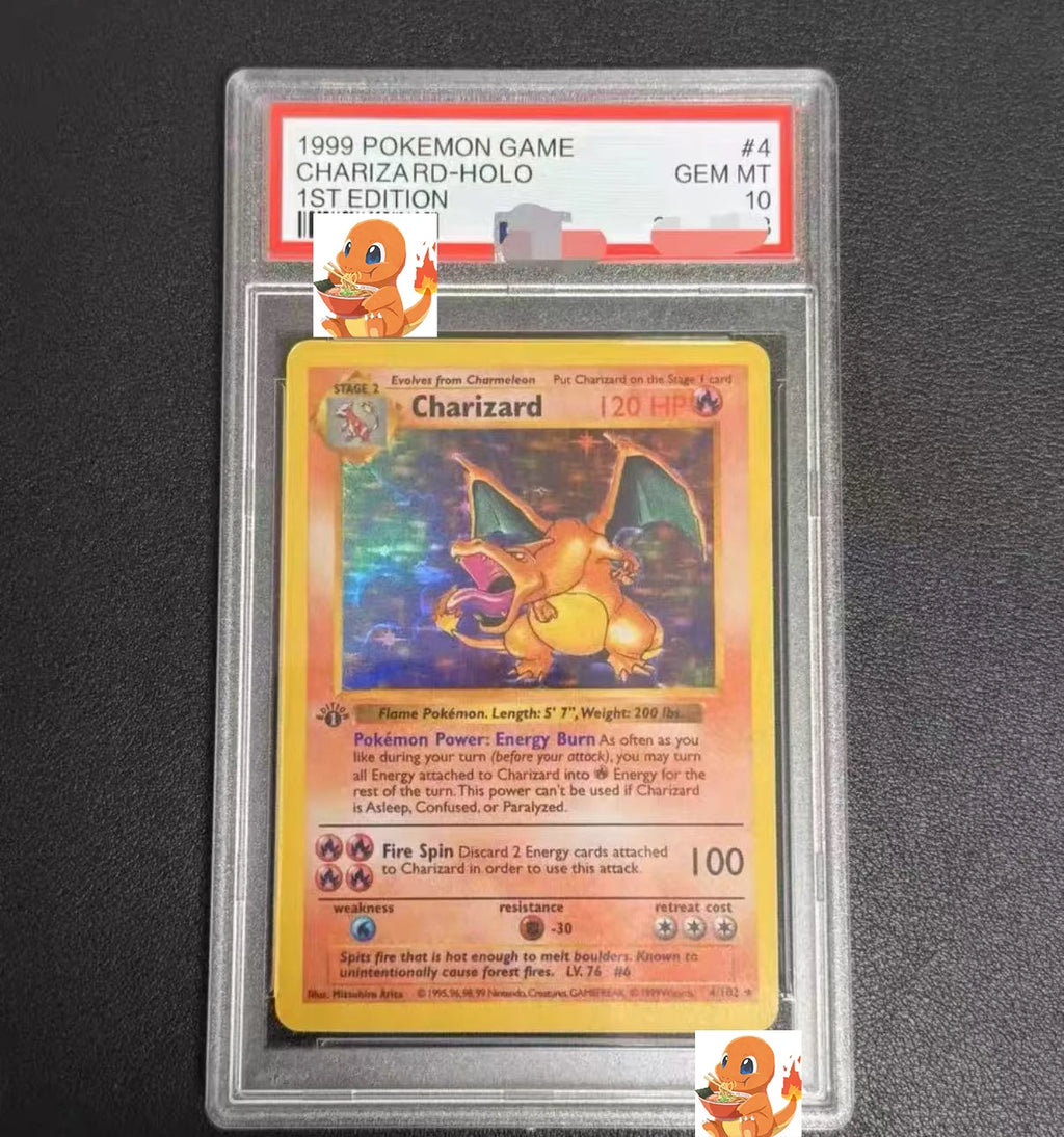 2006 POKEMON GOLD STAR CHARIZARD-HOLO EX DRAGON FRONTIERS PTCG Graded Collection Cards S6a Eevee Heroes MT10Points