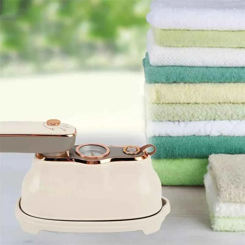1200W Portable Garment Steamer Mini Handheld Steam Iron for Garments Wet and Dry Dual Use Electric Iron Travel Ironing Machine