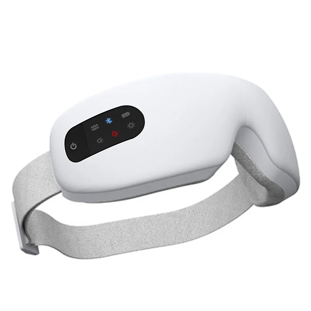 Electric Eye Massager Hot Compress & Vibration Relieves Eye Fatigue Dark Circles Heating Eyes Massage Instrument With Bluetooth