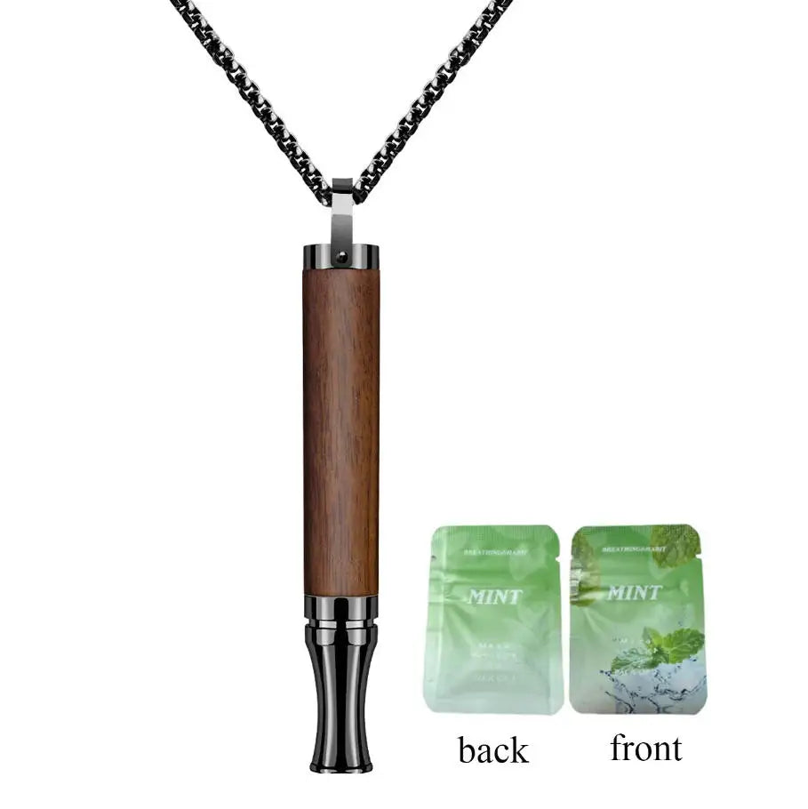 Geometric Tire Pattern Pendants Stainless Steel Men Personalized Trendy Square Pearl Necklace Fashion Jewelry Birthday Gift