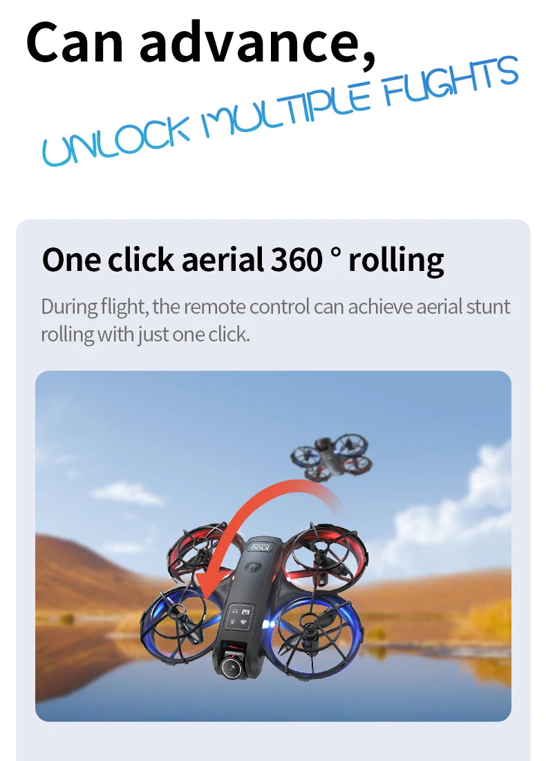 K100 MAX Mini GPS Drone 8K HD Camera Real Time Video Transmis Screen Control Obstacle Avoidance Aerial Photography RC Quadcopter