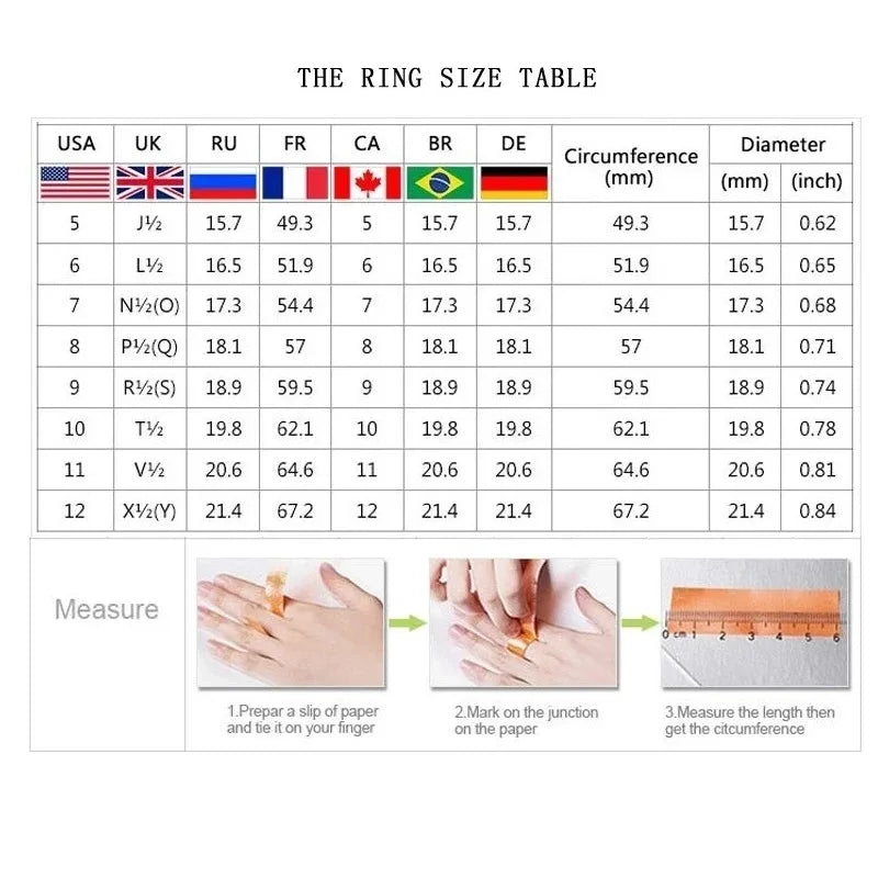 Milangirl Popular Classic Crystal Cubic Zirconia Women Ring Square Princess Cut Zircon Wedding Anniversary Present  Jewelry