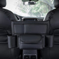 Car Seat Middle Hanger Storage Bag Leather Handbag Holder Tissue Water Cup Pockets Stowing Tidying Car Interior Accessories