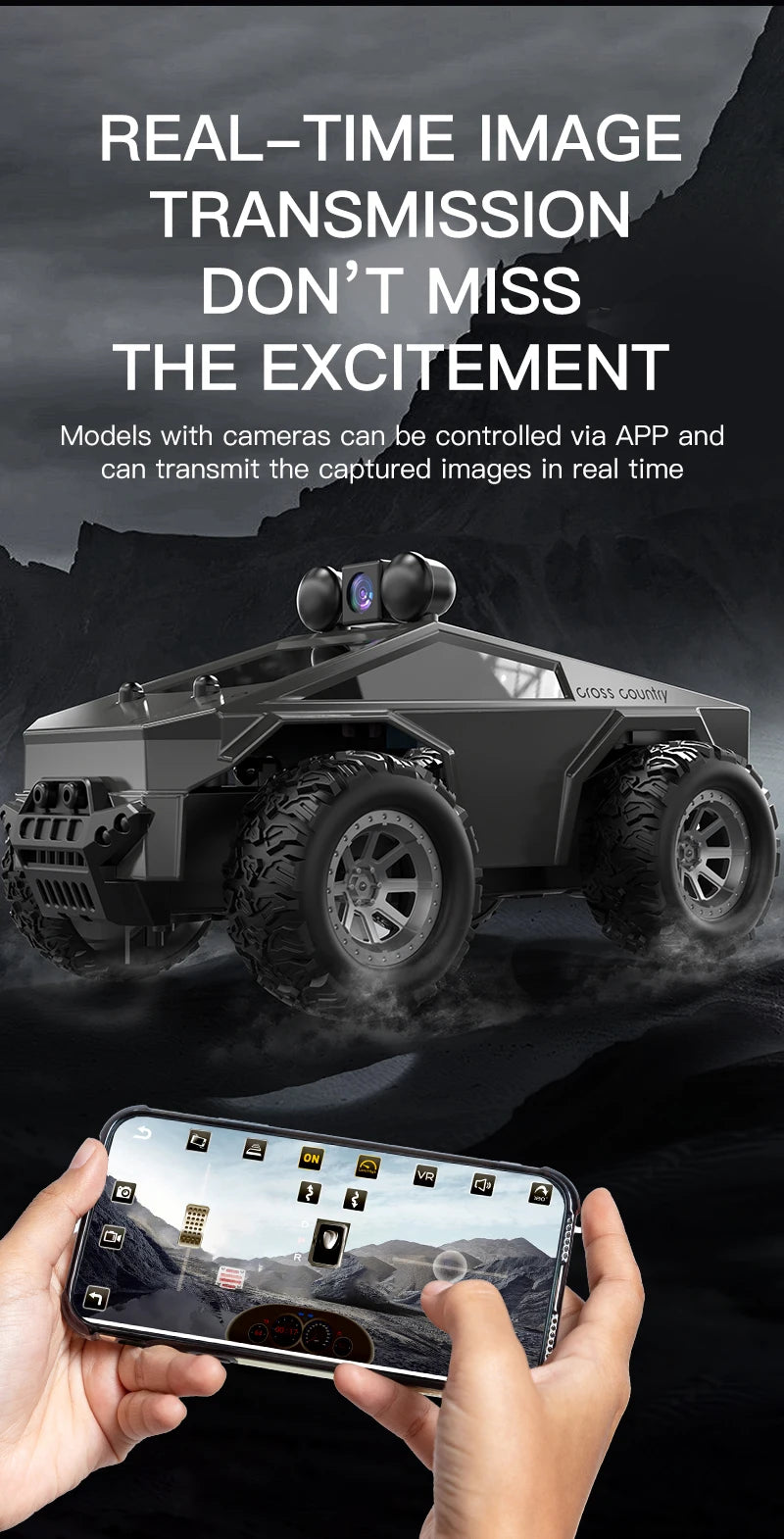 1:28 RC Car With HD Camera FPV WIFI Mini Remote Control Stunt Car With Led Lights APP Control Racing Cars Toy for Kids&Adult