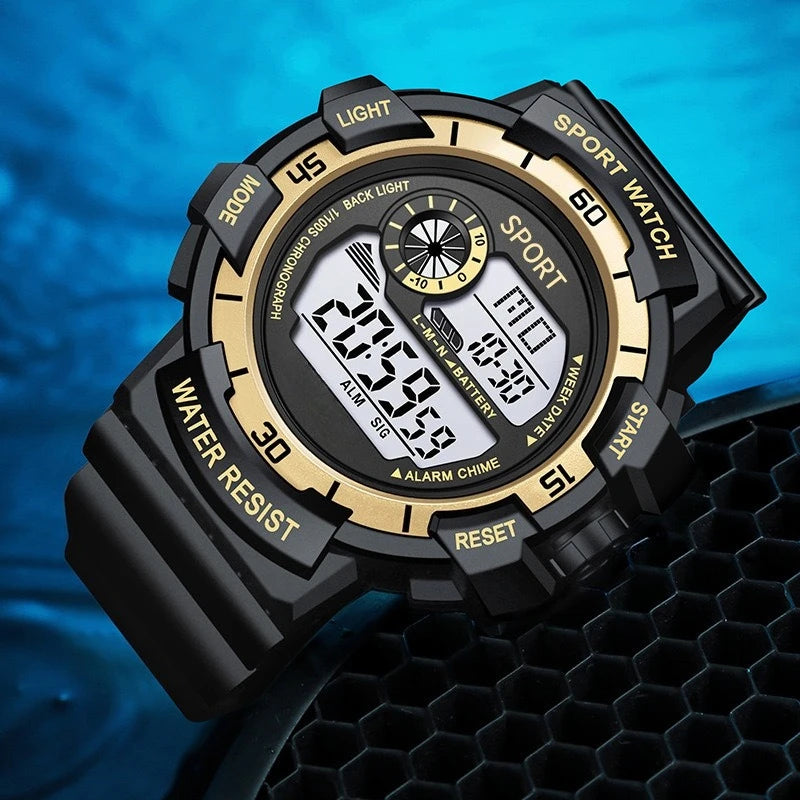Electronic watch, student youth trend sports electronic watch