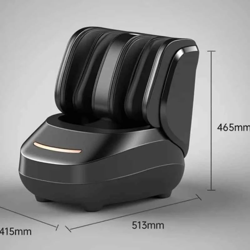 High Quality Air Pressure Electric Hot Heater Foot Massager Machine Vibrate Roller Bath Kneading Leg Foot Full Wrap Massage