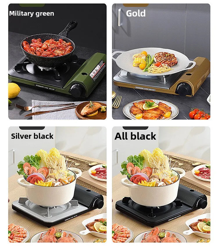 2026 Portable Outdoor Cooker Hot Pot Small Durable   Magnetic Casca Design for Camping And Travel