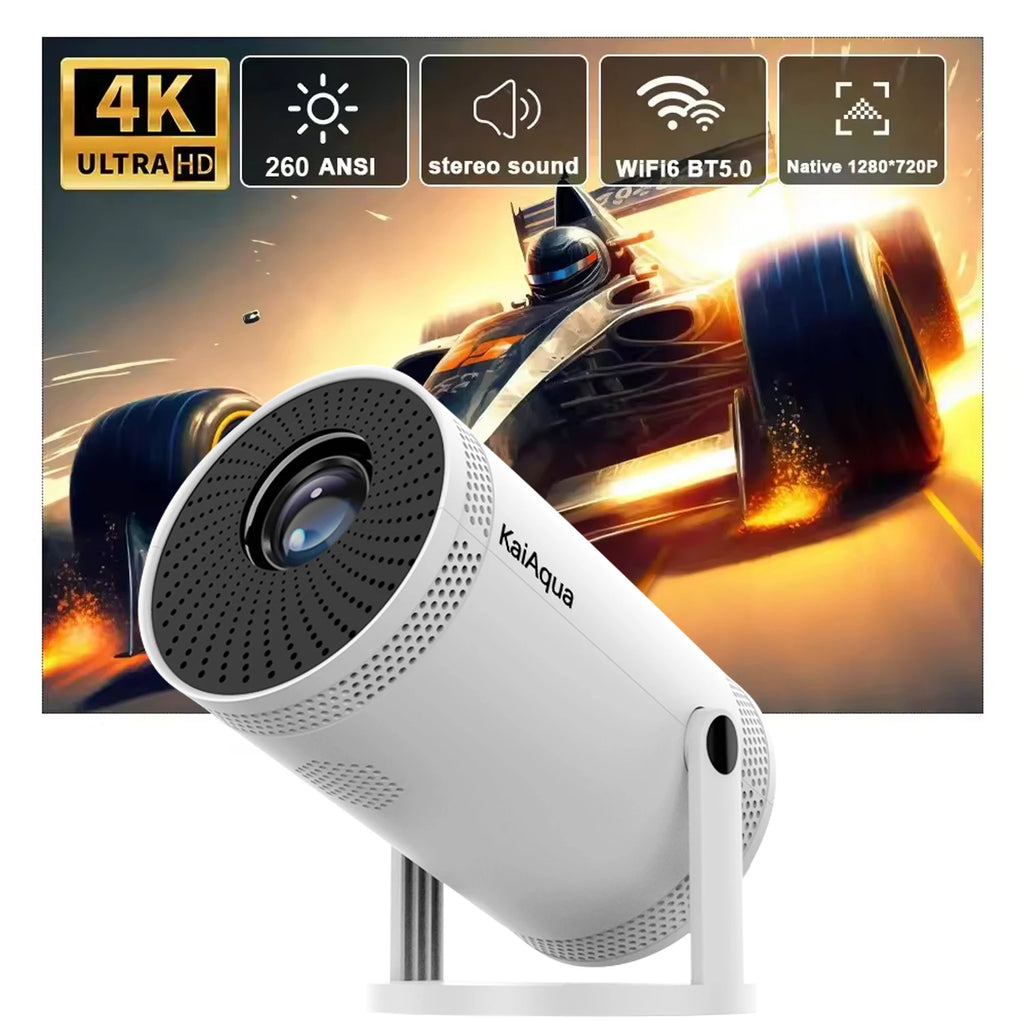Projector FY300 Pro 4K  Dual  260ANSI Allwinner   1080P 1280*720P Home Cinema Outdoor Projetor