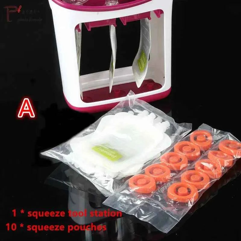 Dropshipping Baby Food Maker Squeeze Food Station Organic Fo