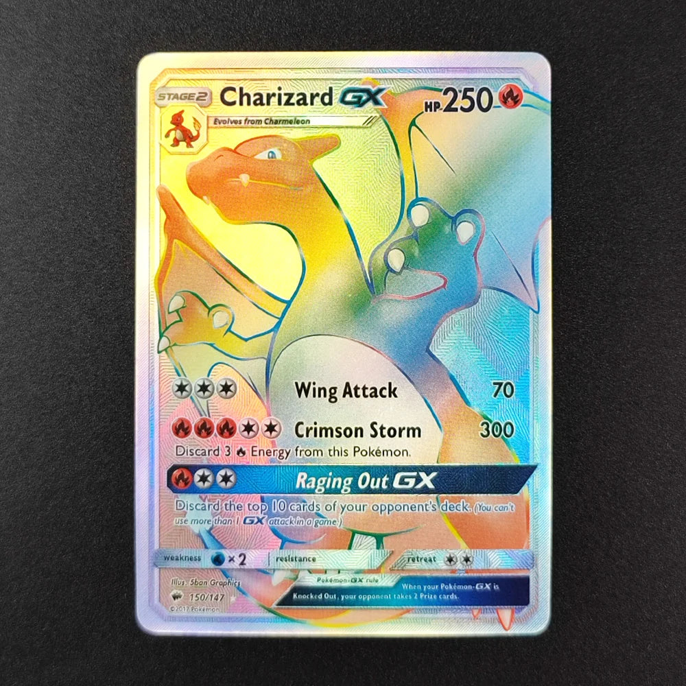 PTCG English Charizard Vmax Mega Charizard X ex V GX Hobby Collection