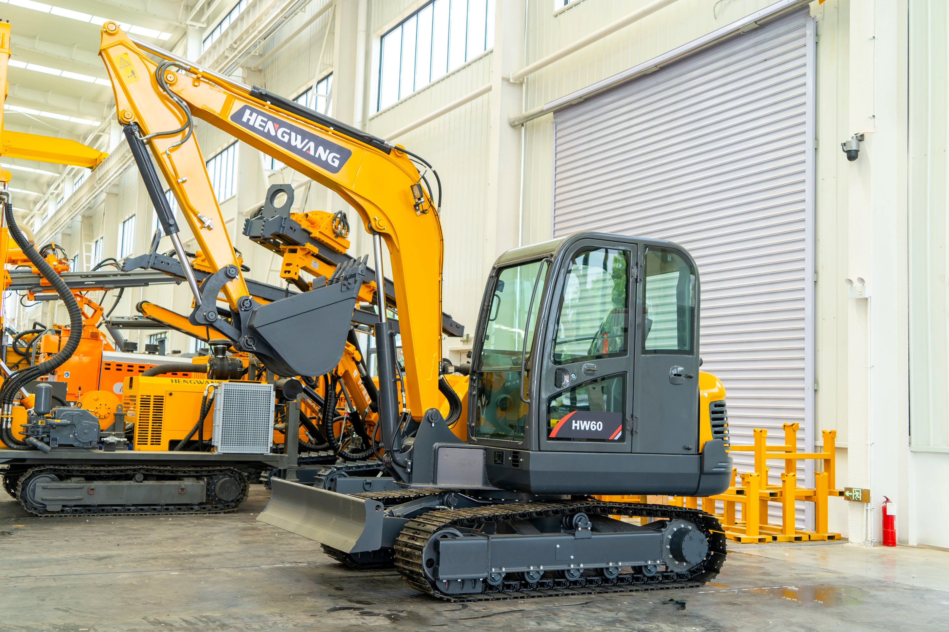 HW-60 Excavator 6 Ton Digger Medium And Large Excavators Construction Machinery Heavy Equipment China Factory Direct Sales