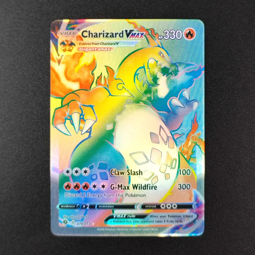 PTCG English Charizard Vmax Mega Charizard X ex V GX Hobby Collection