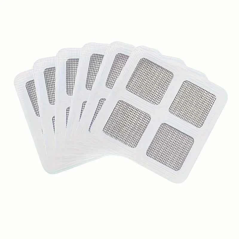Disposable Hair Catchers for Shower Mesh Shower Drain Covers Floor Sink Strainer Filter Mesh Stickers Bathroom Accessories