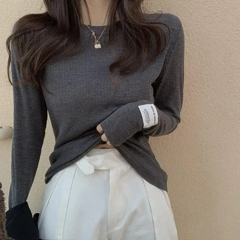 Clothing T Shirt Woman Beige Korean Fashion Streetwear Clothes Top Cute Women's Tshirt High Quality Aesthetic Hot Pullover