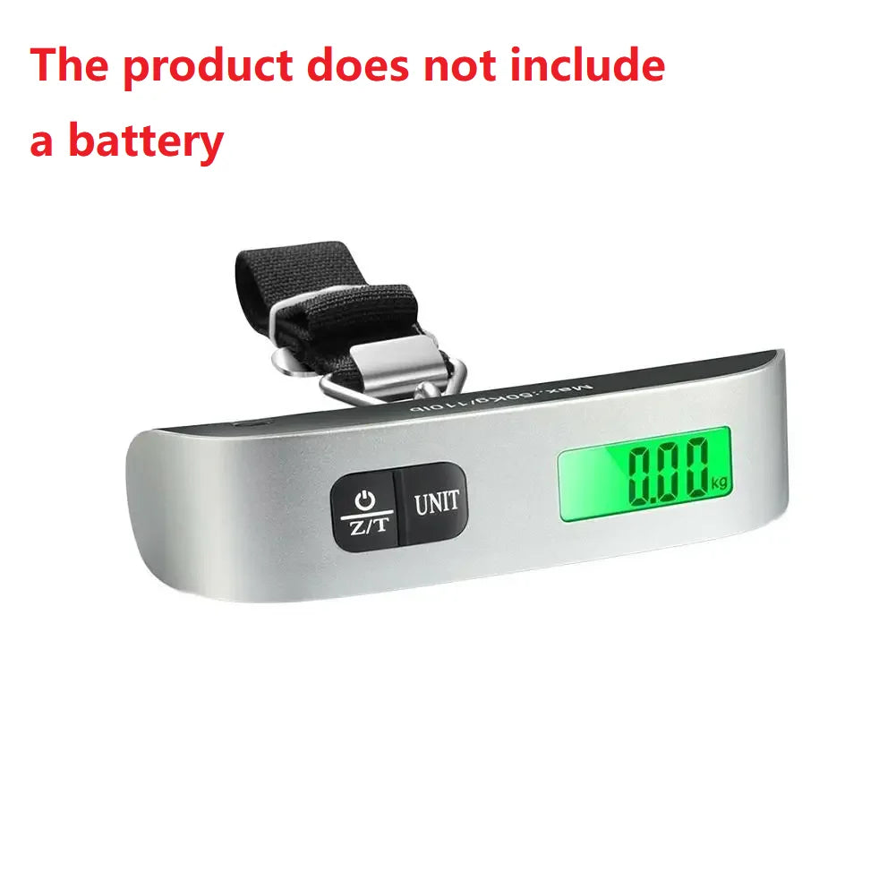 Luggage Scale 110lb 50kg Digital Handheld Portable Hanging Baggage Scale for Travel Suitcase Weight Scale