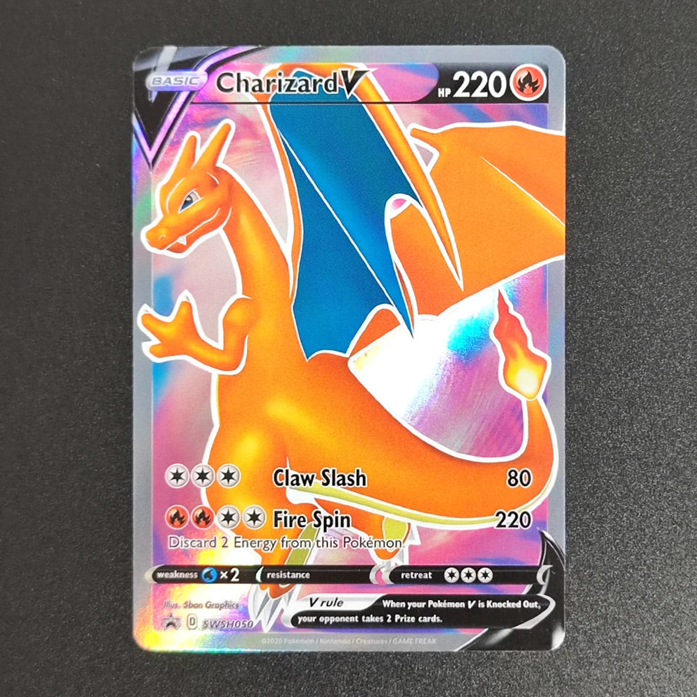PTCG English Charizard Vmax Mega Charizard X ex V GX Hobby Collection