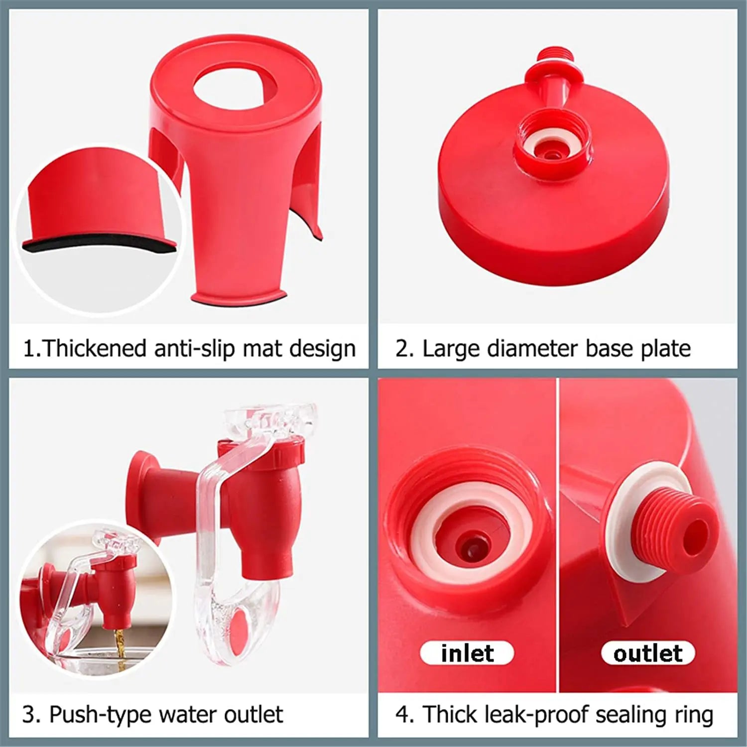 Soda Beverage Dispenser Bottle Tap Novelty Coke Cola Inverted Drinking Water Beer Dispense Drinks Switch Tools Pump Machine