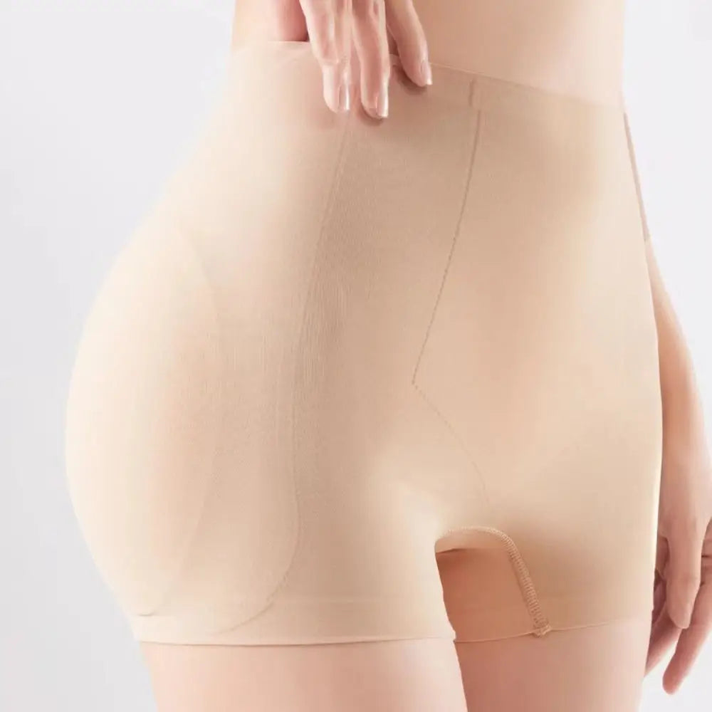 Seamless Shapewear with Pads Slimming Shapers Belly Contracting Body Shaping Panties Underpants High Waist