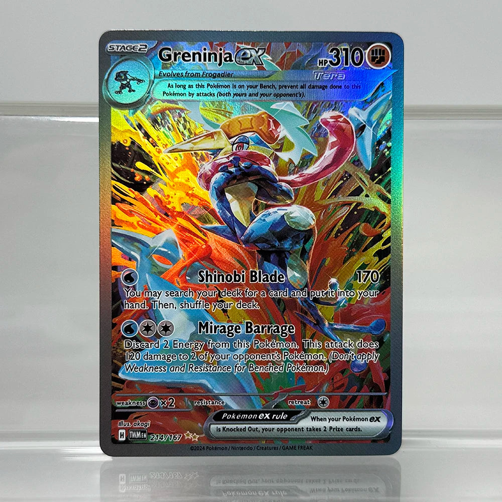 PKM Single Cards Pikachu Charizard EX Bubble Mew Rare Collection Cards PTCG Rainbow