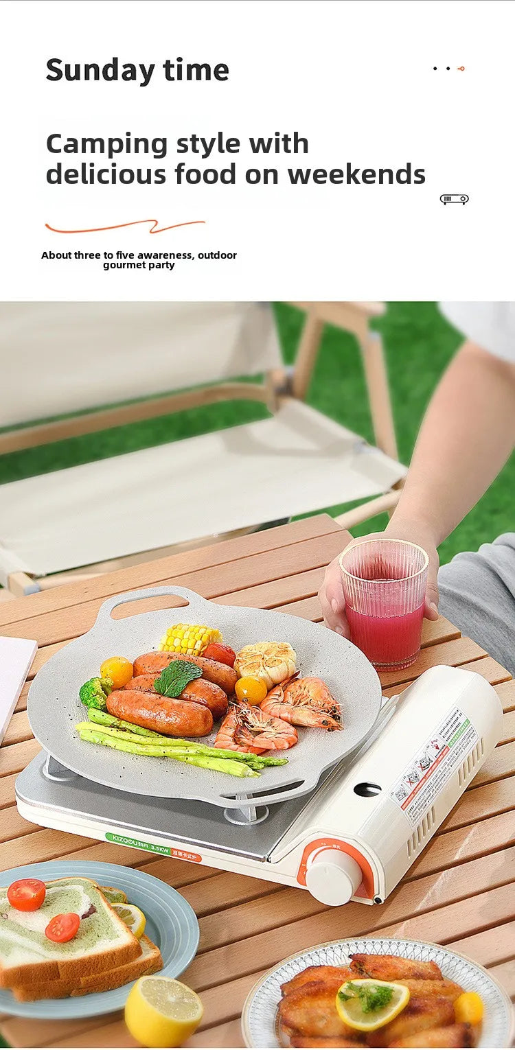 2026 Portable Outdoor Cooker Hot Pot Small Durable   Magnetic Casca Design for Camping And Travel
