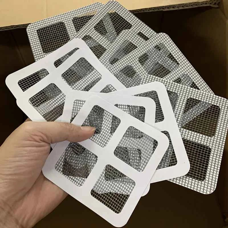 Disposable Hair Catchers for Shower Mesh Shower Drain Covers Floor Sink Strainer Filter Mesh Stickers Bathroom Accessories