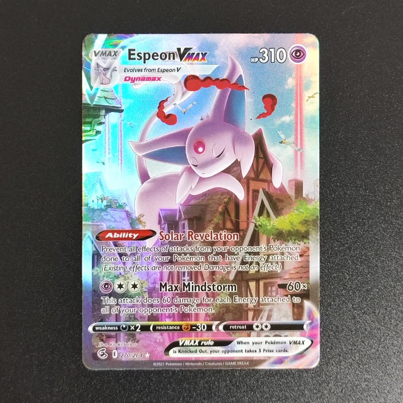 PTCG English Charizard Gengar Giratina Rayquaza Greninja Mewtwo Pikachu Clefairy