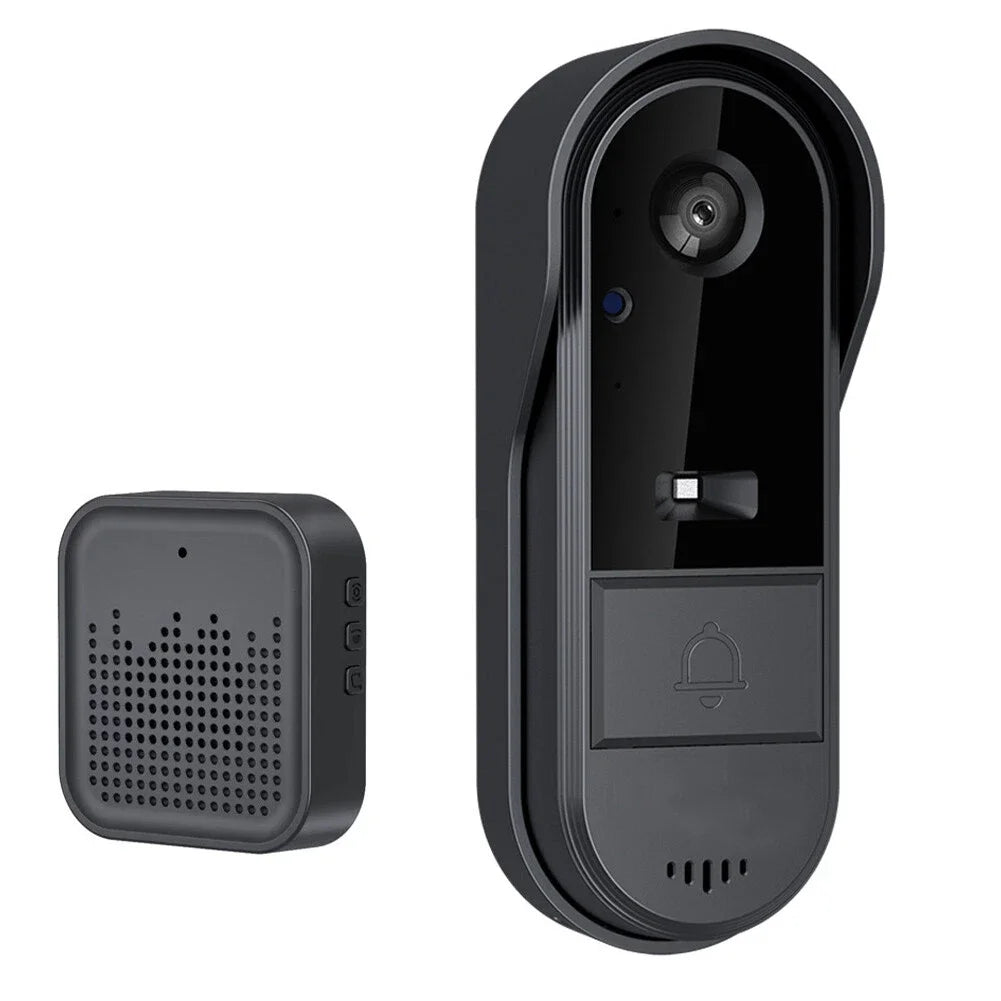 Tuya Doorbell with Camera Wireless Bundle Doorbell Smart Home Wifi Outdoor Waterproof Cam Security Audio Intercom Night Vision