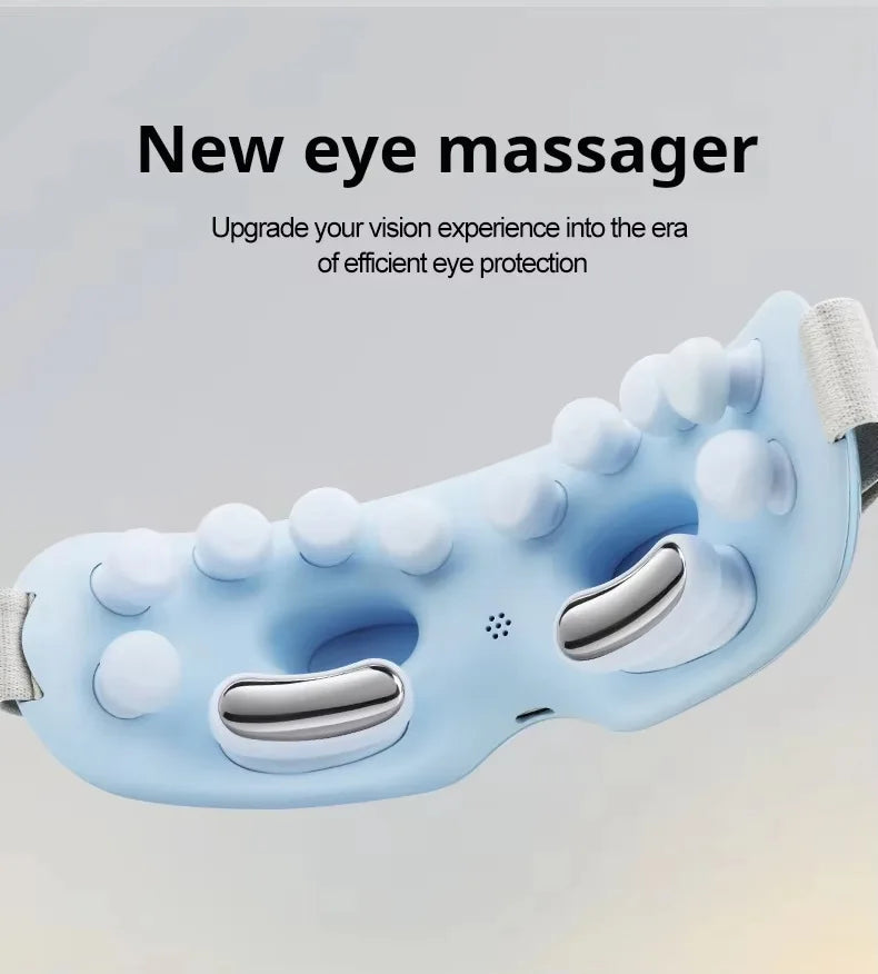 Eye Massager Smart Eye Relief Acupressure Massager Vibrating Heat Therapy Eye Mask Eye Care Device