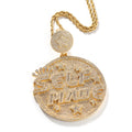 UWIN Majestic Hip Hop Pendant - Big & Heavy CZ Star,Unmatched Glamour,Full Pave Bling for Mens Fashion Statements