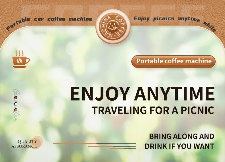 Electric Portable Coffee Machine Capsule Ground Coffee Brewer Suitable for Coffee Powder And Coffee Capsule - Coffee Maker