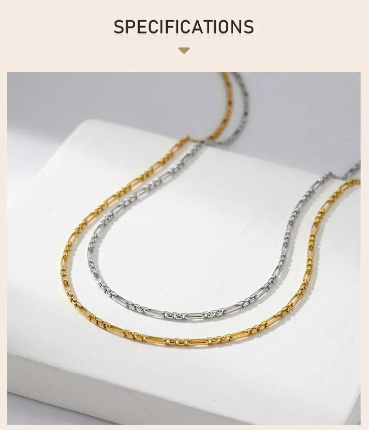 Stainless Steel Women's Anklets, 18K Gold Plated Waterproof Foot Jewelry, Adjustable Chain Ankle Bracelet for Beach Jewelry