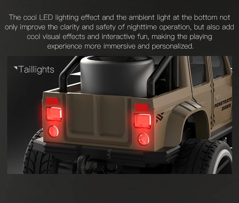 1:64 Mini RC Car 2.4G Remote Contorl Vehicle with Camera WiFi APP Control High Speed Racing Stunt Cars Toy Gift for Kids