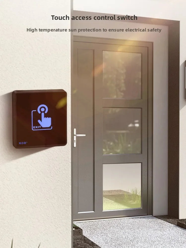 KOB access control switch exit button glass panel touch sensor infrared induction automatic door wireless switch