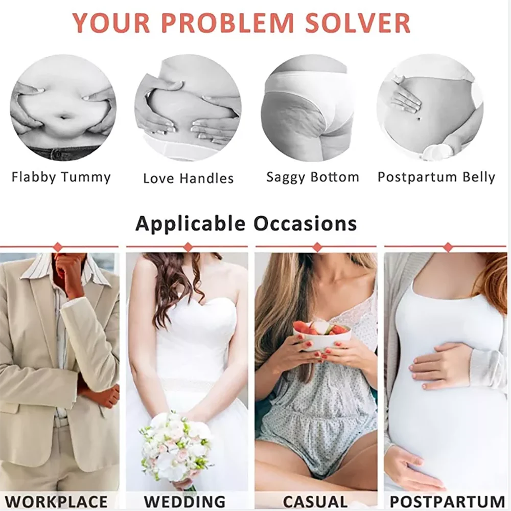 Shapewear For Women Tummy Control Hip Lifter Fajas Colombianas Butt Lifter Body Shaper Front Hooks