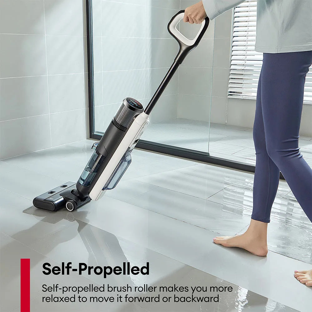Ultenic Ac1 Elite Cordless Vacuum and Mop with Self-Cleaning, up to 50 Minutes Runtime, Smart Dirt Detection, 3 Cleaning Modes