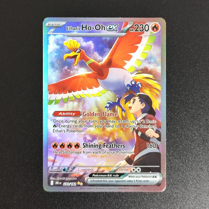 PTCG English Charizard Gengar Giratina Rayquaza Greninja Mewtwo Pikachu Clefairy