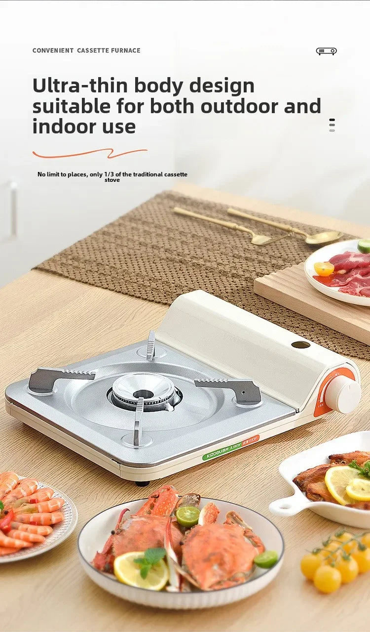 2026 Portable Outdoor Cooker Hot Pot Small Durable   Magnetic Casca Design for Camping And Travel
