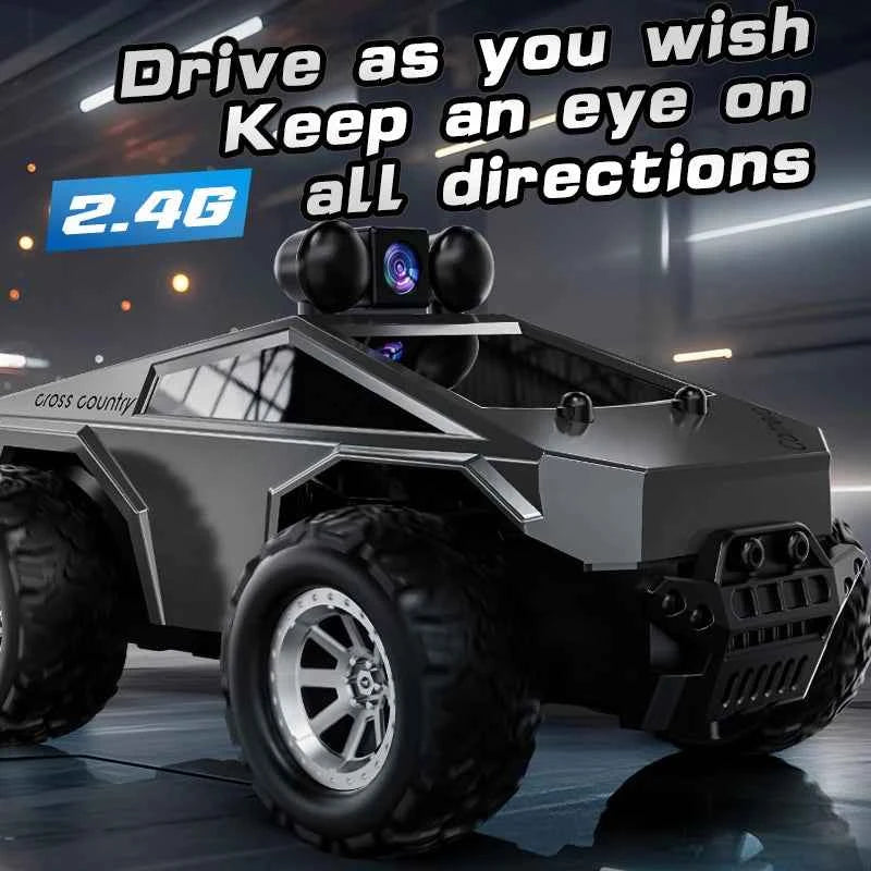 1:28 RC Car With HD Camera FPV WIFI Mini Remote Control Stunt Car With Led Lights APP Control Racing Cars Toy for Kids&Adult