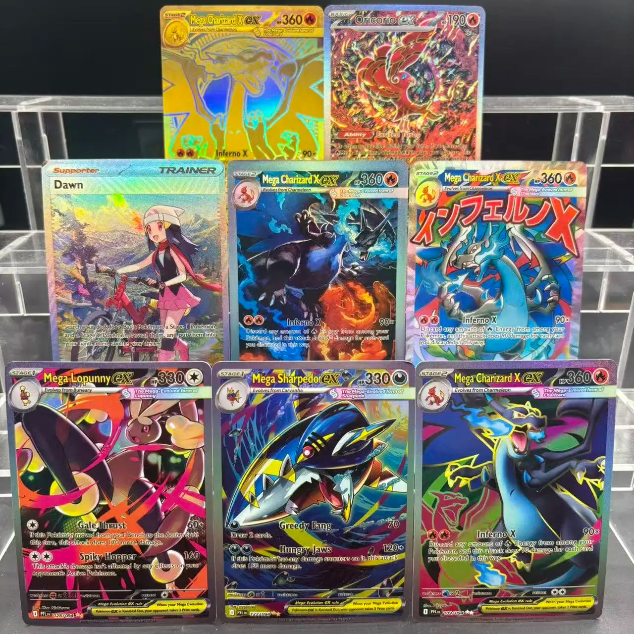 PTCG Collection Cards MEGA Gengar Charizard X Y